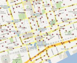 GetTrafficCounts.com Sample Map